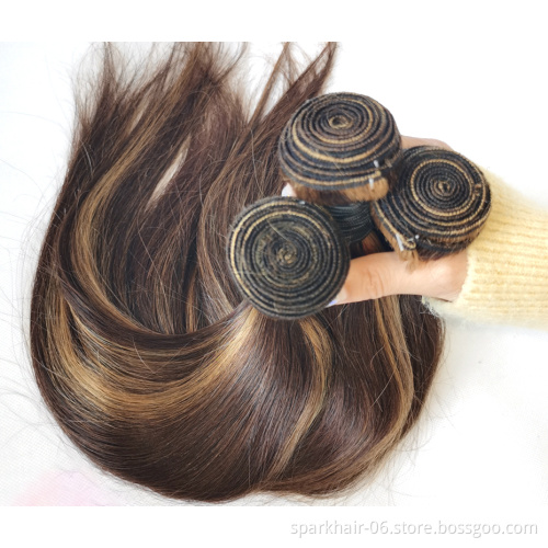 SPARK Raw Indian Virgin Human Hair Extension Cheap Long Straight Cuticle Aligned Human Hair Bundles Natural Hair Products
